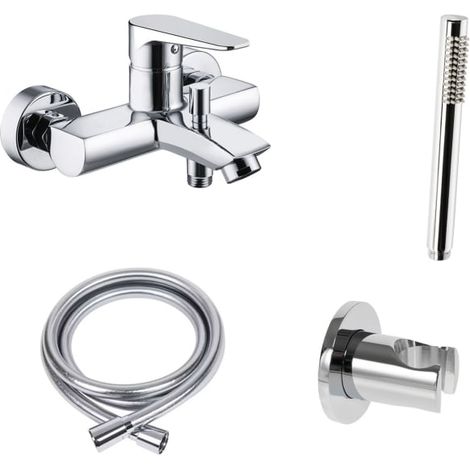 Kronenbach Radia 3.0 AP Bade-Einhebelmischer mit Brauseset (1/5)