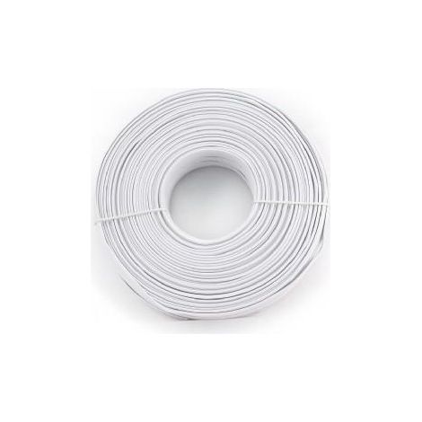gembird Gembird TC1000S-100M - 100 m - Blanc - Plat - Polyvinyl chloride (PVC) - Blanc - 300 g (TC1000S-100M) (1/4)