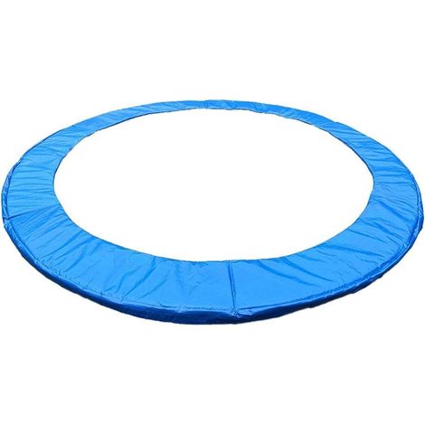 Coussin de protection pour trampoline rond bleu-10ft