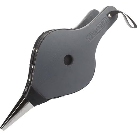 Valiant Soufflet De Cheminee Gris, pour Attiser Le Feu, Bois Et Cuir (1/5)
