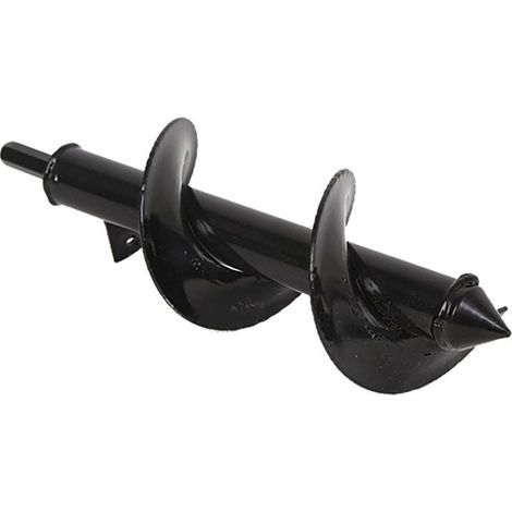 Jardin Foreuse, Tige hexagonale Acier Inoxydable Tariere Thermique, Creuser des Trous Cultiver en Profondeur, Outil de Plantation Pratique, pour Fleur Planter des Arbres Arbustes (Dia: 8cm L: 30cm)..