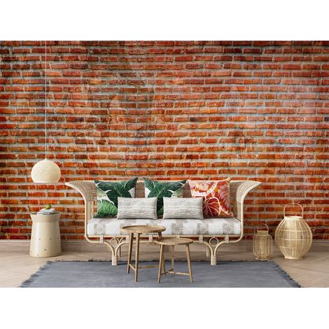 Papier peint 3d briques - 150 x 250 cm (1/2)
