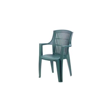 POLTRONA DA GIARDINO ARPA VERDE  cm.60x62x89h.  peso kg.3,5
