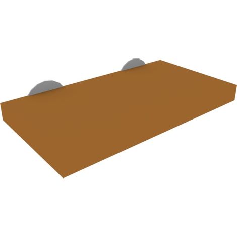 Mensola a parete di design - 45x24 cm - 16 Colori - Zolfo (1/5)