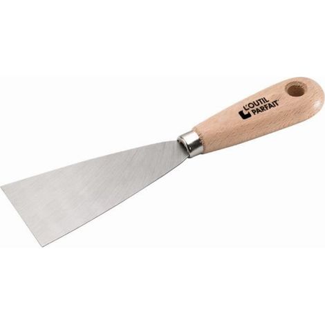 Couteau De Peintre - Manche Bois - Pour Application Et Lissage Peinture - Lot De 1 (1/2)