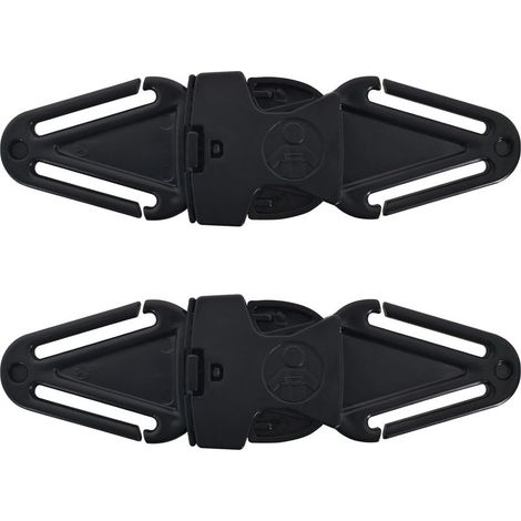 Lot de 2 ceintures de sécurité pour enfants, clip de ceinture de sécurité pour siège auto, sangle à clip, rallonge de ceinture de sécurité, protection de boucle pour siège enfant