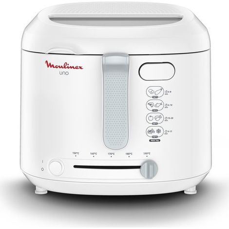 Friteuse Uno AF203110 - 1,8 L - Poignées froides - Blanche (1/5)