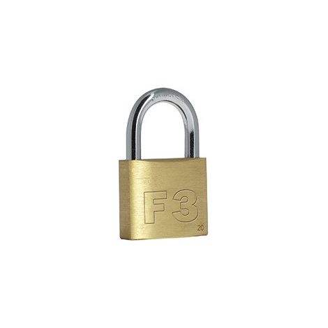 Cadenas à clé CITY F3 20 - ISEO A clé 3,5 10 20 (1/2)
