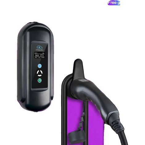 Tragbares EV-Ladegerät, einstellbare Stromstärken, langlebiges Design, Typ2 (1/5)