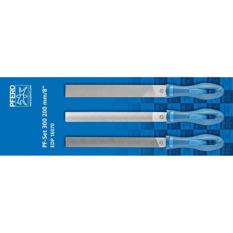 PFERD Jeu de limes longueur 200 mm taille 1 - 11202300