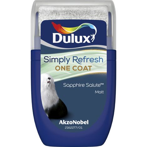 Dulux Simply Refresh One Coat Matt Tester Pot - 30ml - Sapphire Salute