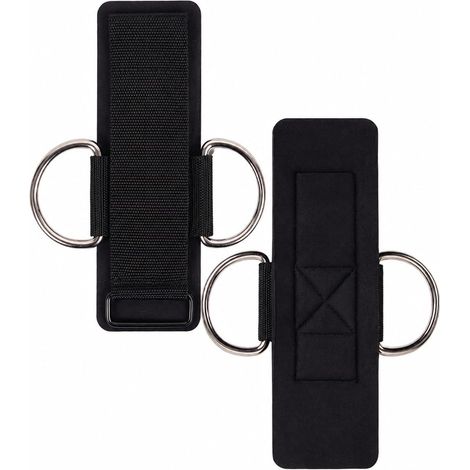 Sangle Poignet Musculation Poulie, Sangle de Cheville Réglable Gymnastique, Bande Poignet Musculation, Accessoires poulie fitness, pour Gym, Exercice, pour Sport, Kickback, Entraînement des Fessiers (1/5)