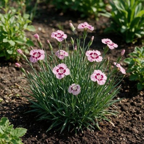 Oeillet David 20cm Godet 9cm - Dianthus (1/4)