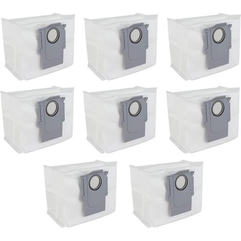 8 sacchetti per aspirapolvere Roborock S8+ S8 Pro Ultra S7 Maxv Ultra (1/2)