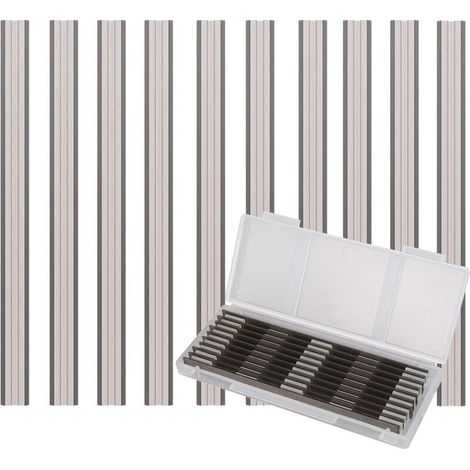 10 Pièces Ensemble de Rabot Electrique Lame, 82x5.5x1.1mm, pour Rabots Makita, Black & Decker, Bosch, DeWalt et Elu (1/5)