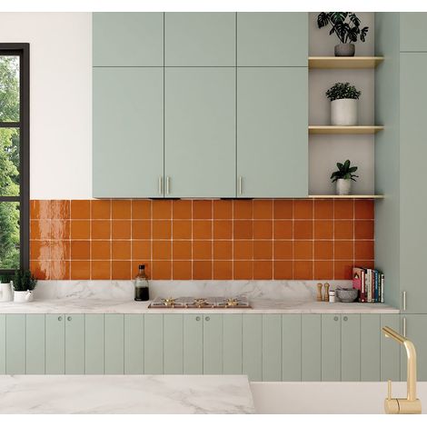 Carrelage effet zellige 6,5x20 – Surface irrégulière pour aspect fait main – Boîte de 0,5m2 – 12 coloris disponibles – Equipe