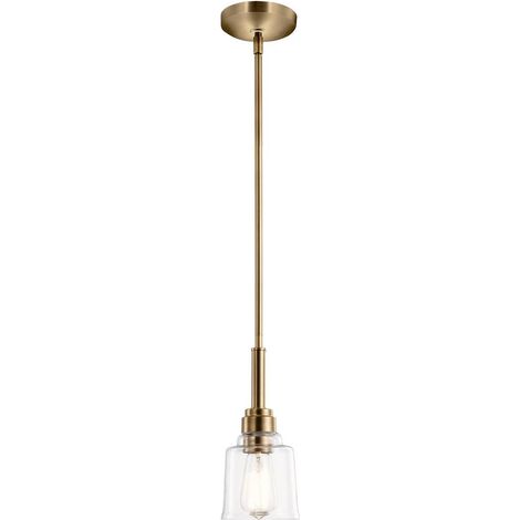 Elstead Kichler Aivian Plafoniera a sospensione a cupola in ottone stagionato (1/5)