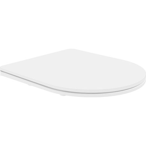 Mexen langsam schließender Toilettensitz Slim, Duroplast, weiß matt - 39740001 (1/4)