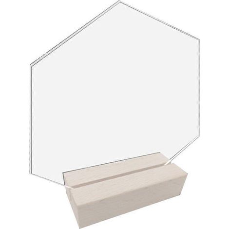 Tischschild für Hochzeiten mit Holzsockel, Partydekoration, Schild für Geschäftstreffen, Nummer BT052