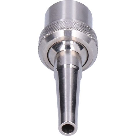 Buse en acier inoxydable à filetage interne à 6 points, buse CC universelle, buse à jet direct réglable pour fontaines, jeux d'eau, piscines et cours. (1/5)