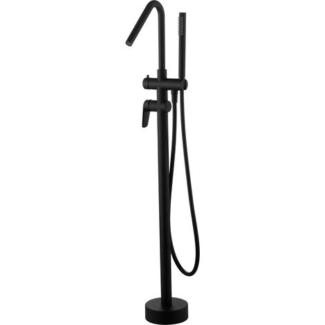 Grifo de bañera exenta Bélgica negro [ IMEX® ]