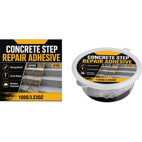 Colle de réparation multi-usages AB pour usage domestique : collage, réparation, imperméabilisation, colmatage des fissures et prévention des fuites. Convient à de nombreuses situations. 100 g (1/5)