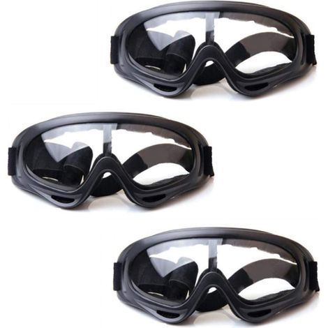 3 unidades de gafas de seguridad para niños, juegos al aire libre para niños Gafas de protección para pistola Nerf N-Strike Elite Juego de pistolas Protección ocular y para trabajo en laboratorio (1/5)