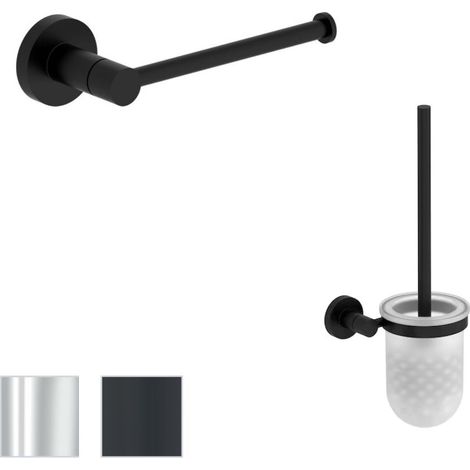 Accessoires WC JACOB DELAFON - Collection Eo Classique noir (1/5)