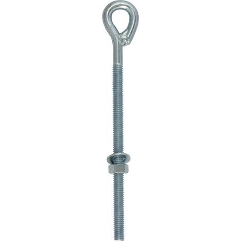 BZP Straining Eye Bolts - Welded 8 x 3/8 - Box of 20 (1/2)