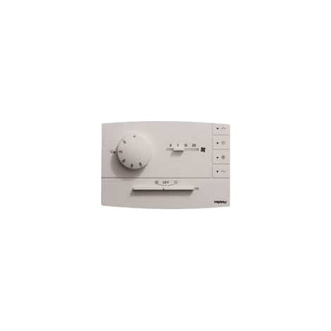 Termostato elettronico da parete per Fan-Coil mod. TE565B con comando EST/OFF/INV colore bianco 00000080514