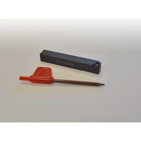 Porta inserti utensili portautensili tornio tornitura esterna 91° STGCL1010E09 (1/2)