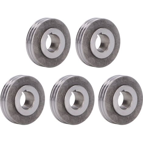 5 Stück Drahtvorschubrollen für Schweißgeräte, 1,2–1,2 mm Nut, Führungsrollen für OTC-Schweißgeräte (1/5)