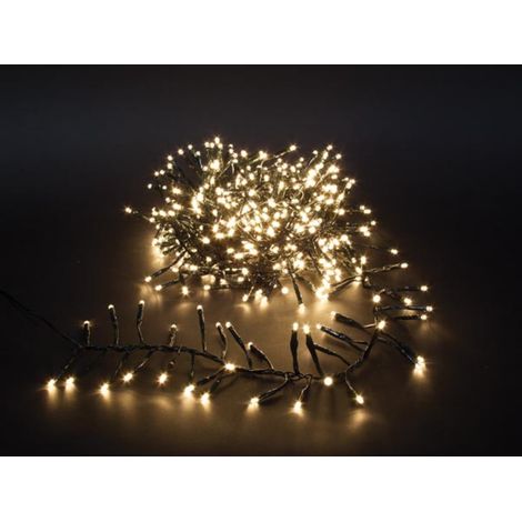 Twistlight Led - 6 M - 510 Lámparas Luz Cálida - Cable Negro - 31V