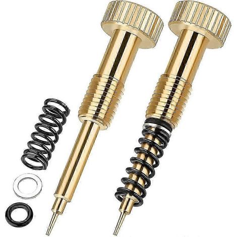 Kit de réparation de carburateurs Pro, kit de vis de réglage du mélange air/essence, pour carburateurs Keihin CV CVK, Harley Big Twin 1990-1999, Twin Cam 1999-2006 (1/5)