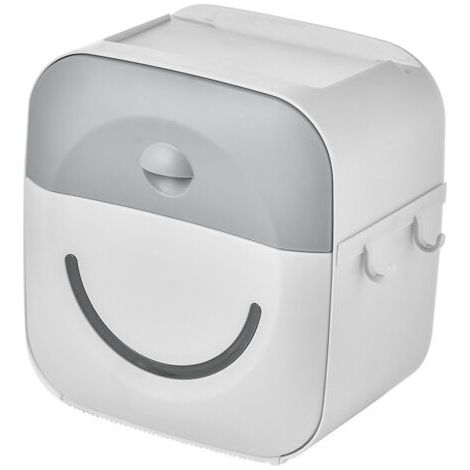 Porte-Serviette en Papier éTanche Porte-Papier HygiéNique Wc Rouleau Support de Papier BoîTier Tube BoîTe de Rangement pour Toilette (1/5)