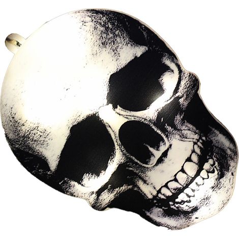 Totenkopf-LED-Lichterkette, einzigartig, batteriebetrieben, langlebig, Kürbis-Hängelichter für Halloween-Dekorationen, Feste und Partys, Totenkopf-Design B (1/5)