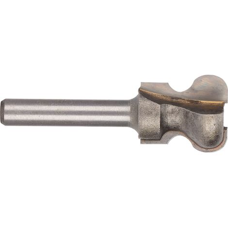 Fraise à tirer pour poignées de tiroir, haute précision de meulage, en carbure haute dureté, queue ronde de 6,35 mm (1/4 po) pour bois de liège 1/4 x 3/4