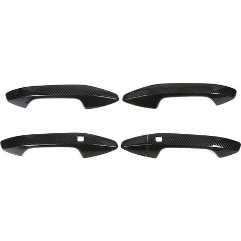 Cache de poignée de porte style fibre de carbone, protection de poignée extérieure, baguettes décoratives, pièce de rechange pour KIA Sportage NQ5 HEV NQ5 (1/5)