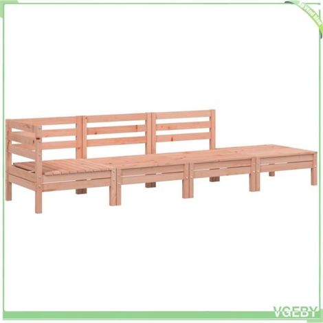 Canapé de jardin - FAFEICY - 838052 - Bois de douglas massif - 4 places - Modulaire (1/5)