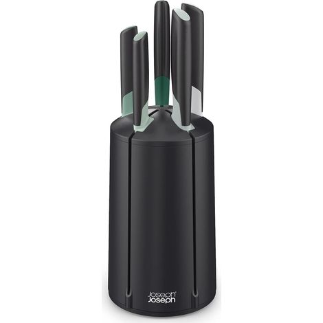 Joseph Joseph Elevate Set da 5 coltelli con carosello - Editions (salvia) (1/5)