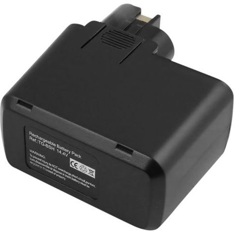 Batterie de Remplacement - AVIZAR - Bosch GSB 14,4V - Ni-MH 3000mAh - Compatible Outils Électroportatifs - Noir (1/3)