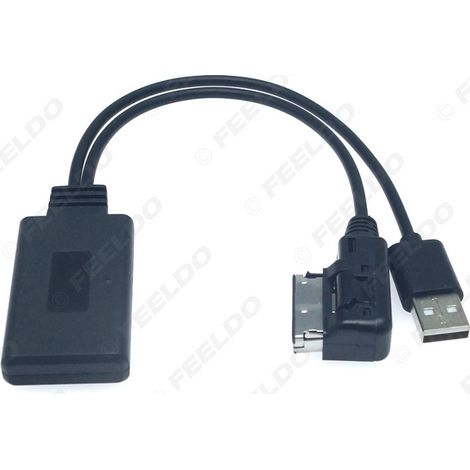Adaptateur de câble audio Bluetooth 5.0 sans fil pour système audio embarqué Audi MMI 2G