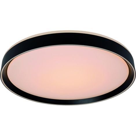 Lucide NURIA - Deckenleuchte - Ø 30 cm - LED 3 StepDim - 1x18W 2700K - Schwarz (1/2)