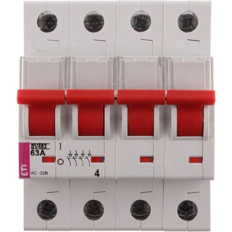 Interruptor seccionador modular 63A 4P 400V SV 463 002423414
