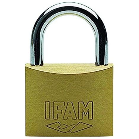 Lucchetto con chiave IFAM K60 60 mm Ottone