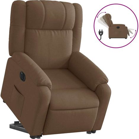 Maison Exclusive - Relaxsessel mit Aufstehhilfe Elektrisch Braun