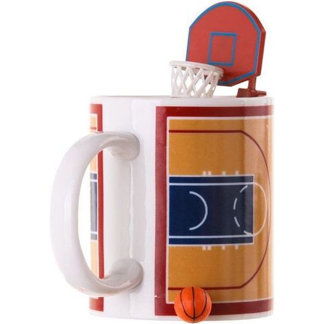 Taza - Baloncesto - Naranja - 20 cl - Cerámica - No apto para lavavajillas (1/4)