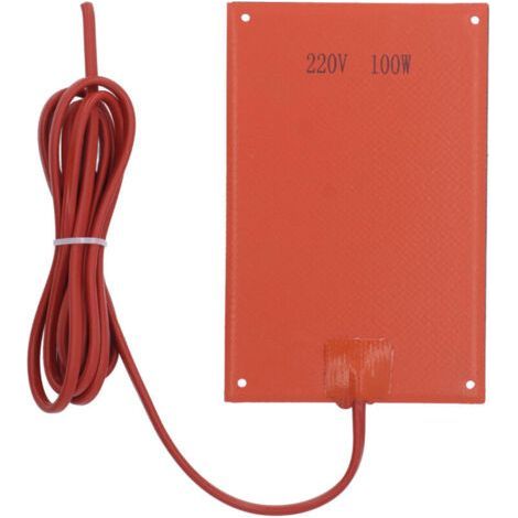 Oil Tray Heating Pan Engine Replacement Silicone Rubber Heating Plate for Cold Weather 220V 100W (1/4)
