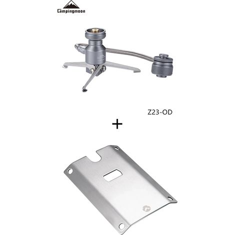 Adaptateur pour cartouche de butane sur trépied, réchaud à gaz, lampe à gaz, support de connexion pour réservoir, réchauds de cuisine portables (1/5)