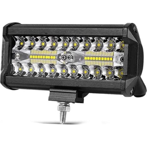 Faros LED para coche: barra de luces todoterreno de largo alcance